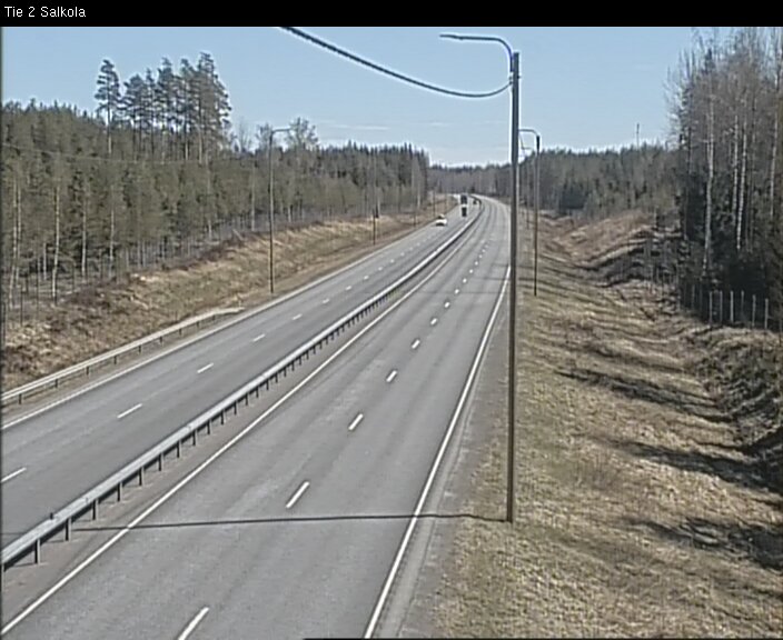 Weather Camera Image Road 2 Lohja, Salkola, Lohja, Uusimaa