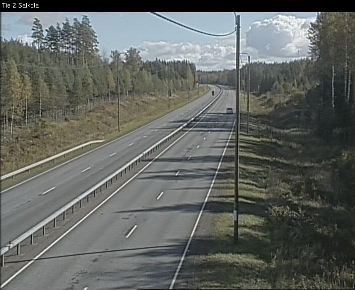 Weather Camera Image Väg 2 Lojo, Salkola, Lohja, Uusimaa