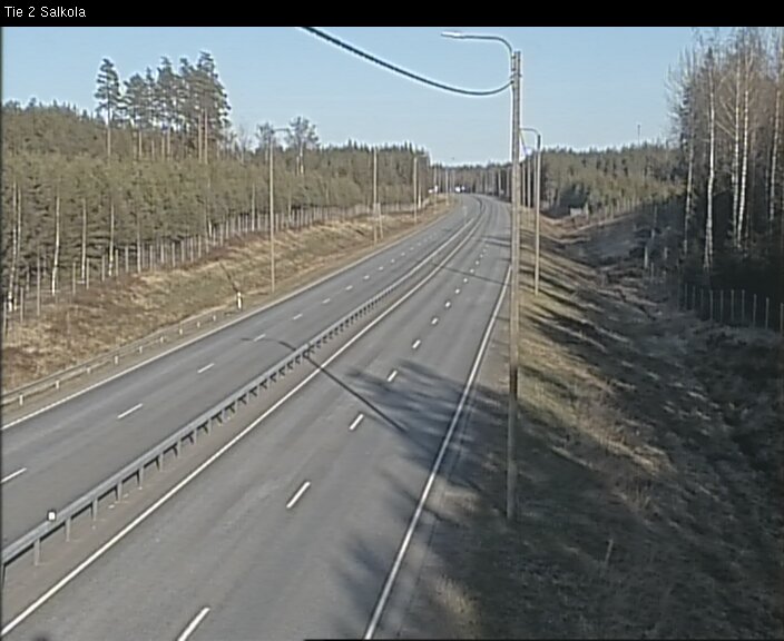 Weather Camera Image Road 2 Lohja, Salkola, Lohja, Uusimaa