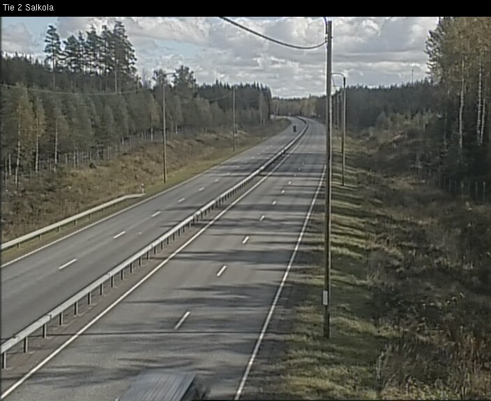 Weather Camera Image Väg 2 Lojo, Salkola, Lohja, Uusimaa