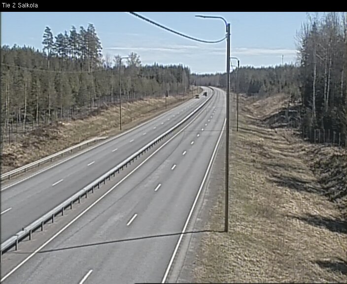 Weather Camera Image Road 2 Lohja, Salkola, Lohja, Uusimaa