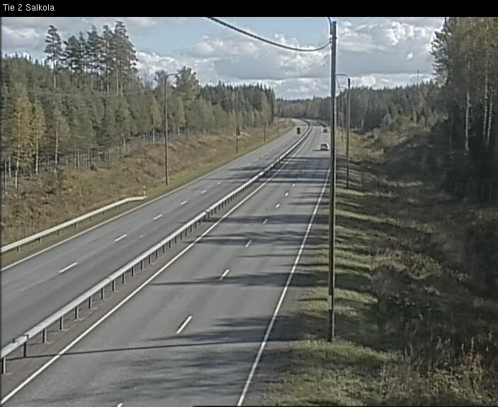 Weather Camera Image Väg 2 Lojo, Salkola, Lohja, Uusimaa