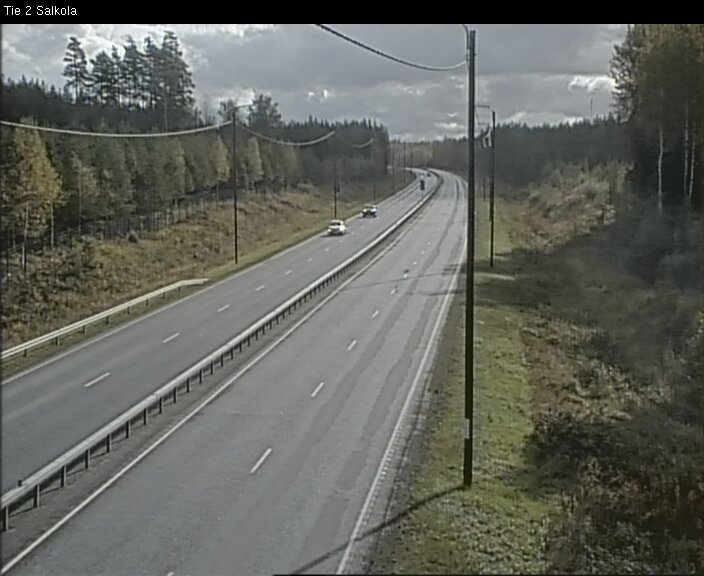 Weather Camera Image Väg 2 Lojo, Salkola, Lohja, Uusimaa