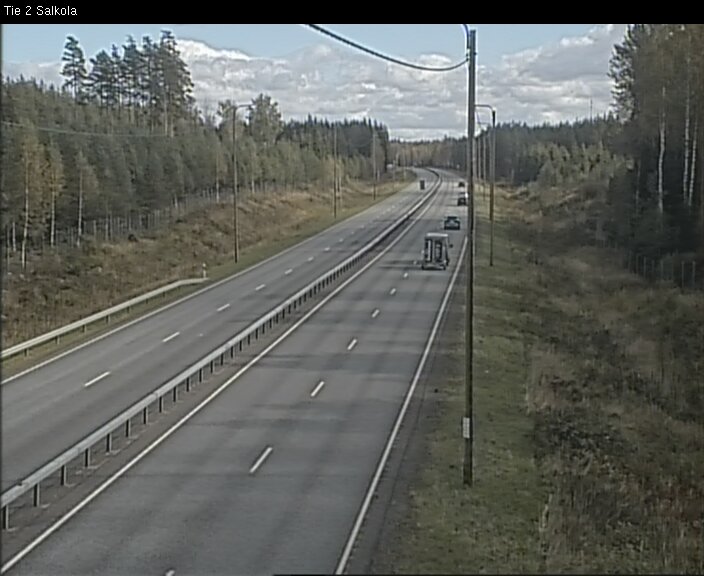 Weather Camera Image Väg 2 Lojo, Salkola, Lohja, Uusimaa