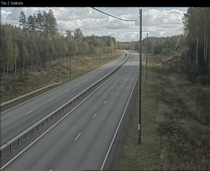 Weather Camera Image Väg 2 Lojo, Salkola, Lohja, Uusimaa