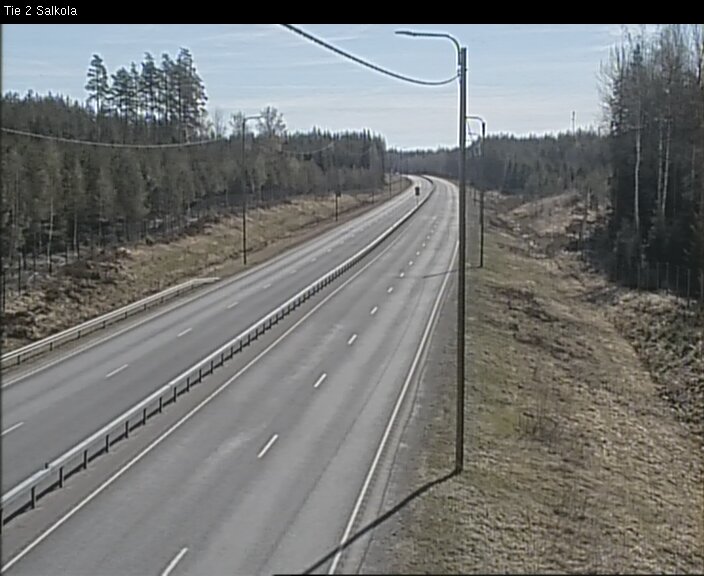 Weather Camera Image Road 2 Lohja, Salkola, Lohja, Uusimaa