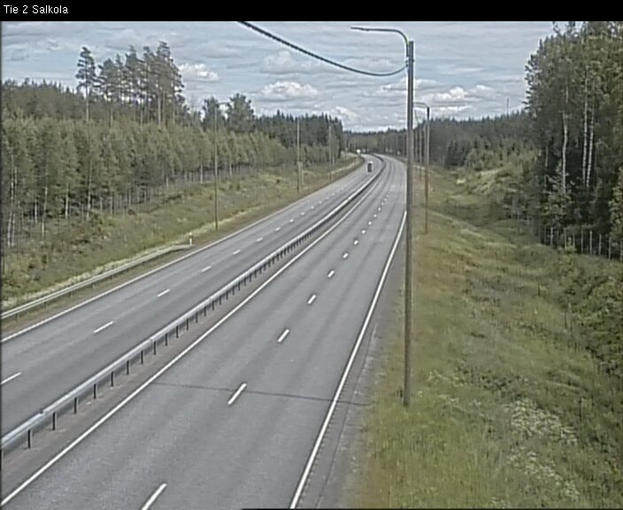 Weather Camera Image Väg 2 Lojo, Salkola, Lohja, Uusimaa