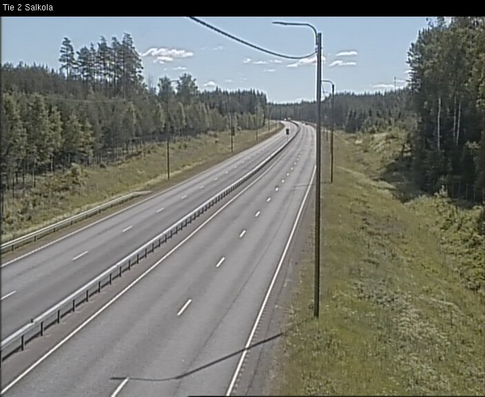Weather Camera Image Väg 2 Lojo, Salkola, Lohja, Uusimaa