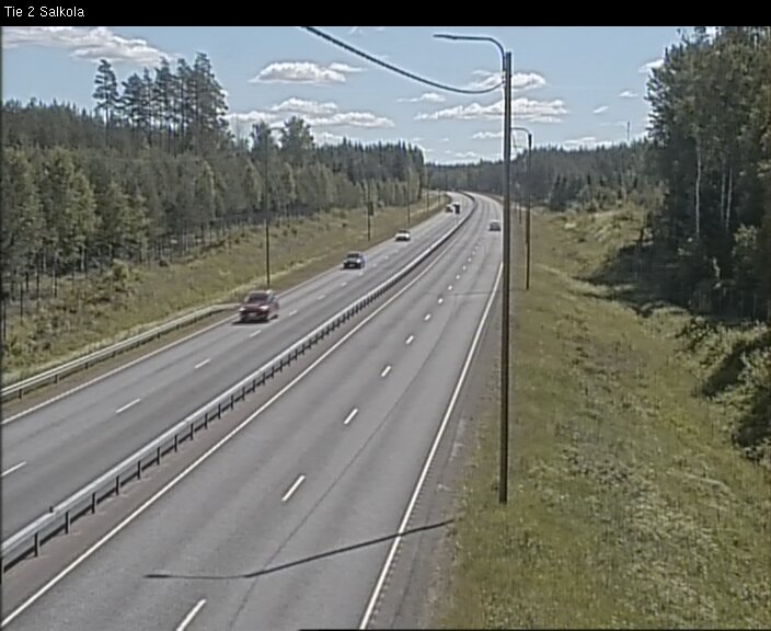 Weather Camera Image Väg 2 Lojo, Salkola, Lohja, Uusimaa