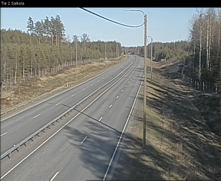 Weather Camera Image Road 2 Lohja, Salkola, Lohja, Uusimaa