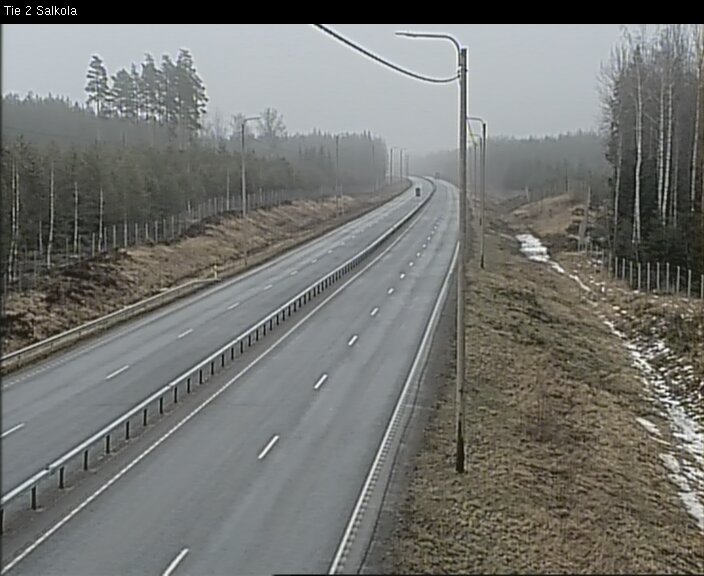 Weather Camera Image Väg 2 Lojo, Salkola, Lohja, Uusimaa