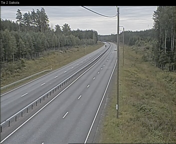 Weather Camera Image Väg 2 Lojo, Salkola, Lohja, Uusimaa