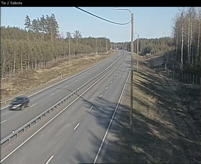 Weather Camera Image Road 2 Lohja, Salkola, Lohja, Uusimaa