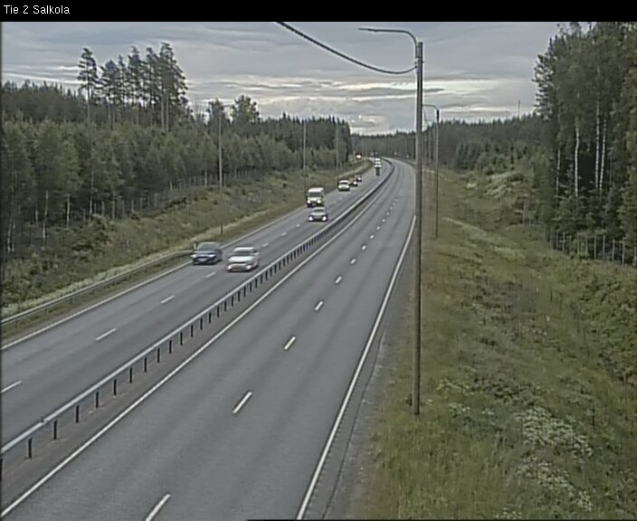 Weather Camera Image Väg 2 Lojo, Salkola, Lohja, Uusimaa