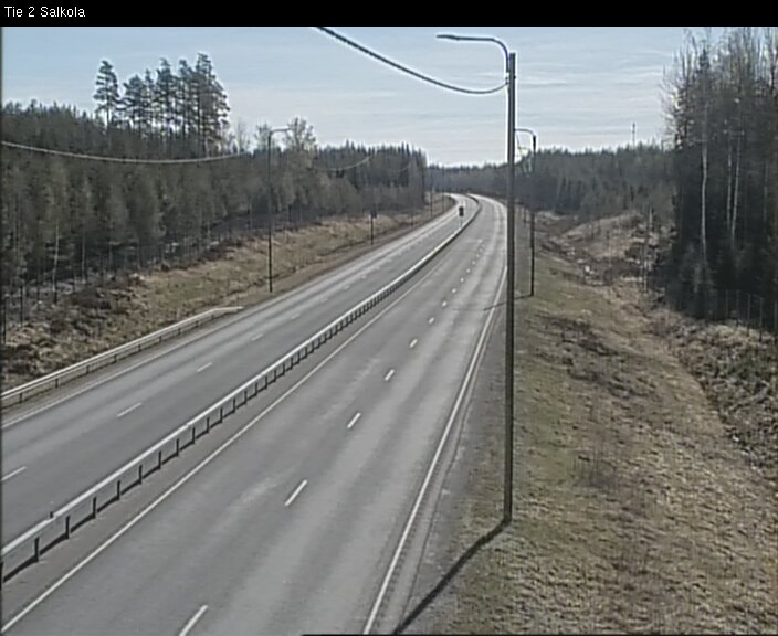 Weather Camera Image Road 2 Lohja, Salkola, Lohja, Uusimaa