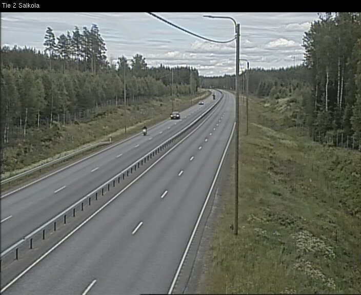 Weather Camera Image Väg 2 Lojo, Salkola, Lohja, Uusimaa
