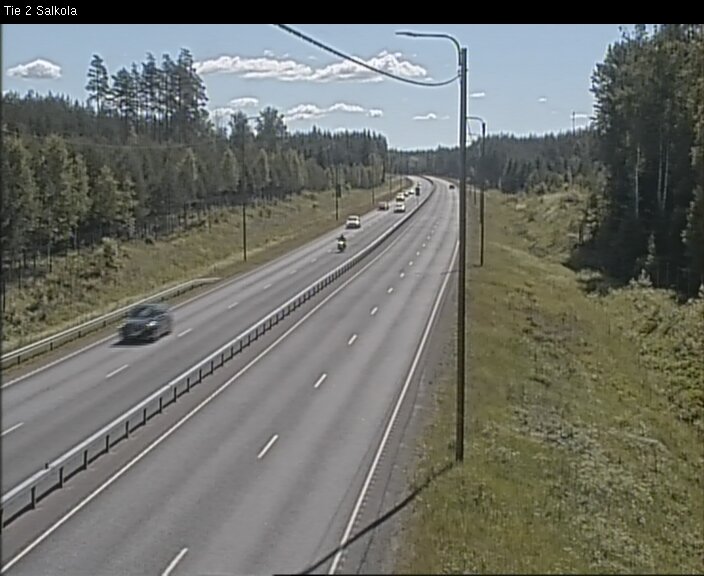 Weather Camera Image Väg 2 Lojo, Salkola, Lohja, Uusimaa