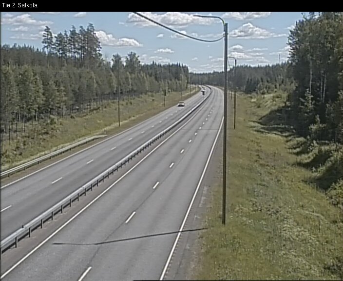Weather Camera Image Väg 2 Lojo, Salkola, Lohja, Uusimaa