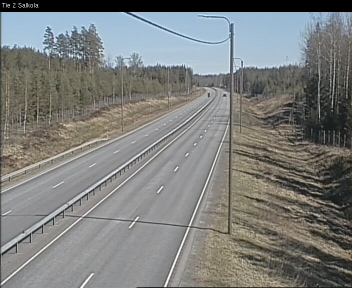 Weather Camera Image Road 2 Lohja, Salkola, Lohja, Uusimaa
