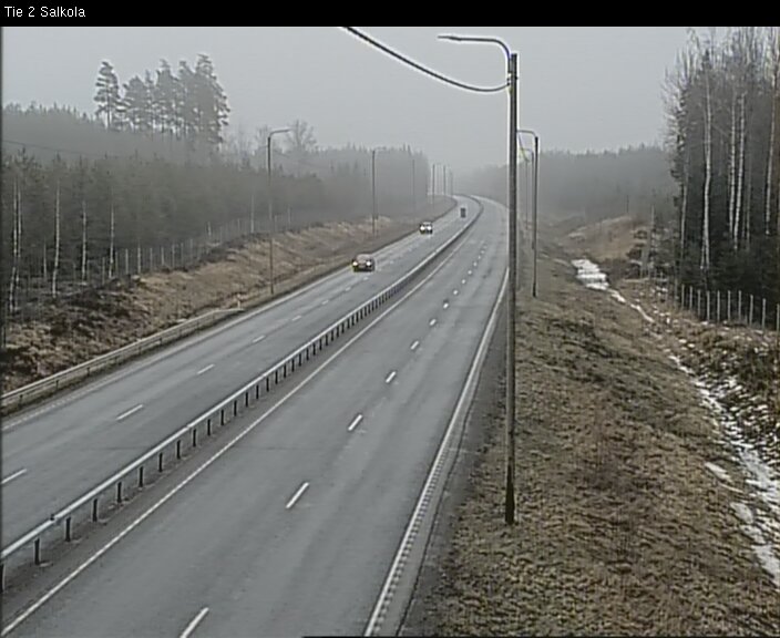 Weather Camera Image Road 2 Lohja, Salkola, Lohja, Uusimaa