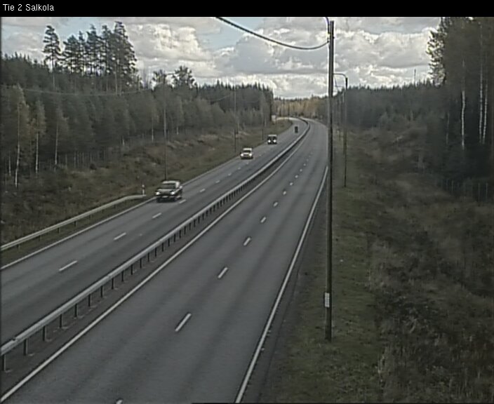 Weather Camera Image Väg 2 Lojo, Salkola, Lohja, Uusimaa