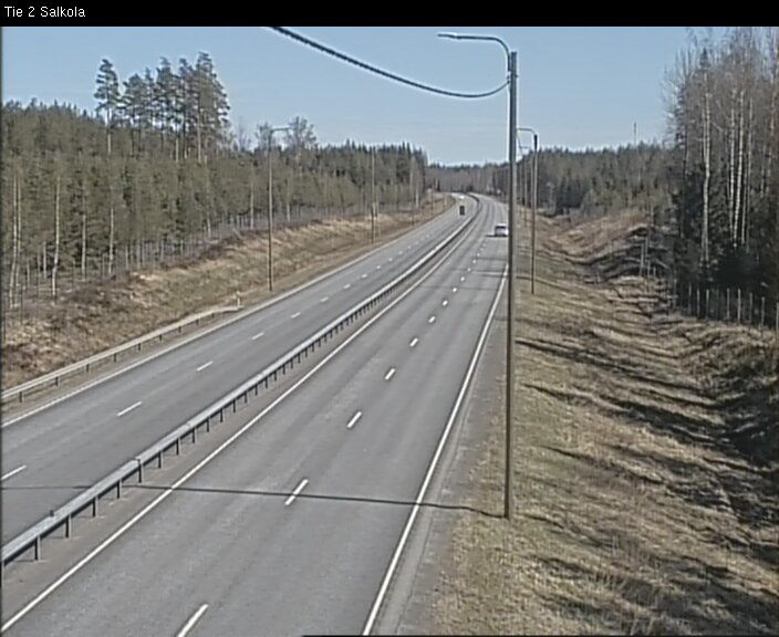 Weather Camera Image Road 2 Lohja, Salkola, Lohja, Uusimaa
