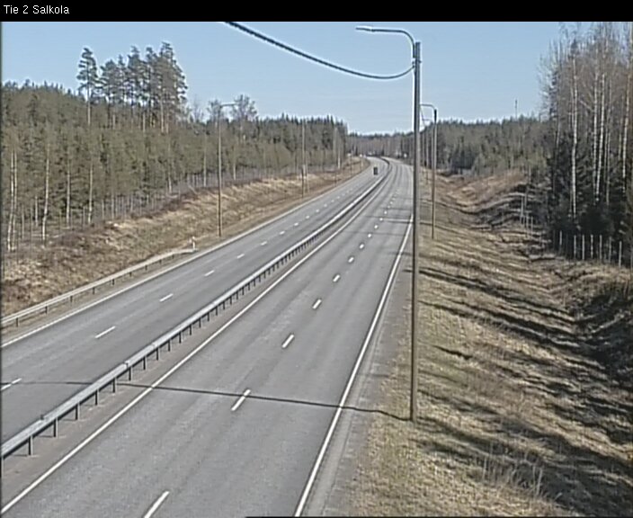 Weather Camera Image Road 2 Lohja, Salkola, Lohja, Uusimaa