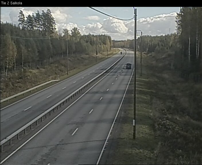 Weather Camera Image Väg 2 Lojo, Salkola, Lohja, Uusimaa