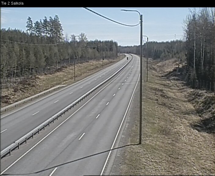 Weather Camera Image Road 2 Lohja, Salkola, Lohja, Uusimaa