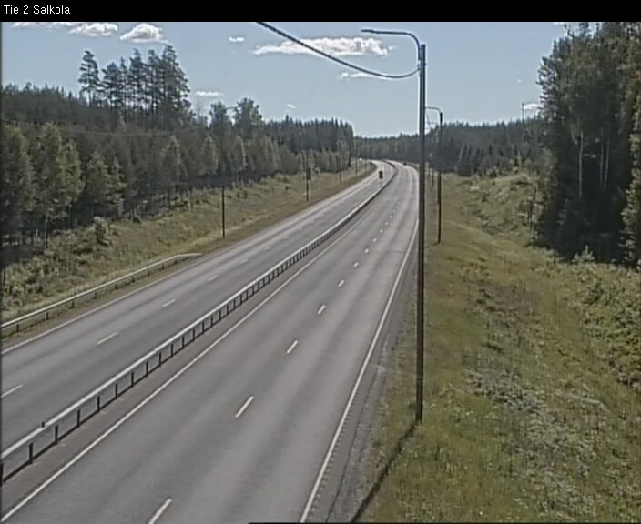 Weather Camera Image Väg 2 Lojo, Salkola, Lohja, Uusimaa