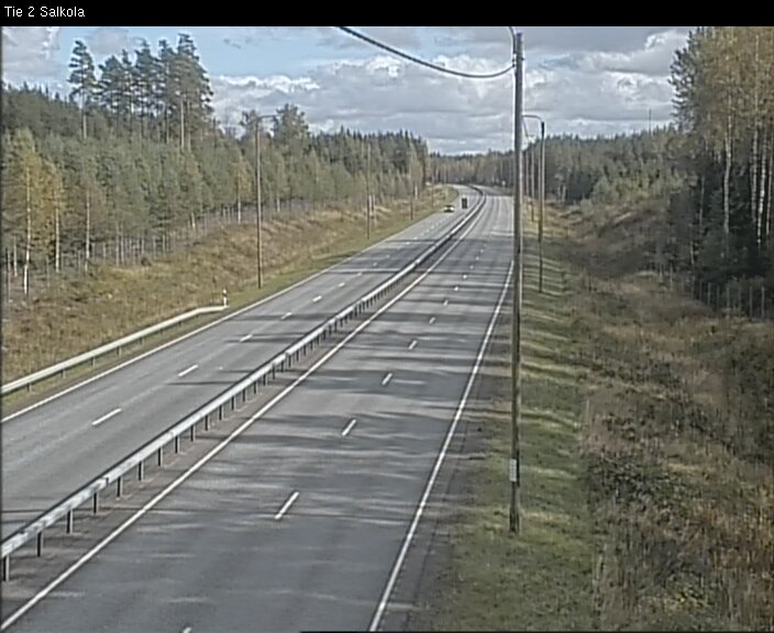 Weather Camera Image Väg 2 Lojo, Salkola, Lohja, Uusimaa