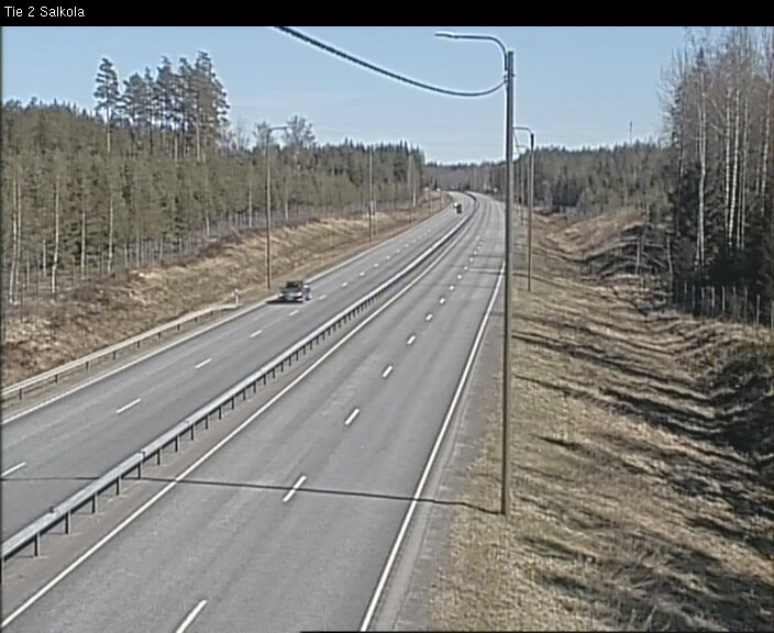 Weather Camera Image Road 2 Lohja, Salkola, Lohja, Uusimaa