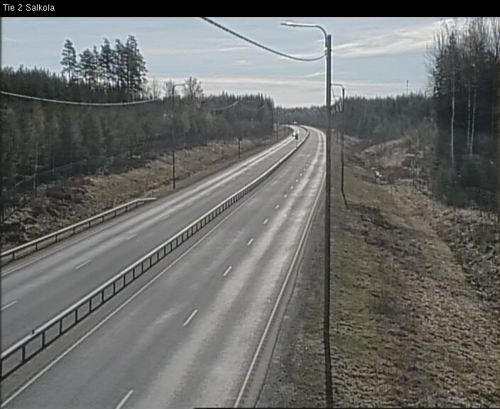 Weather Camera Image Road 2 Lohja, Salkola, Lohja, Uusimaa