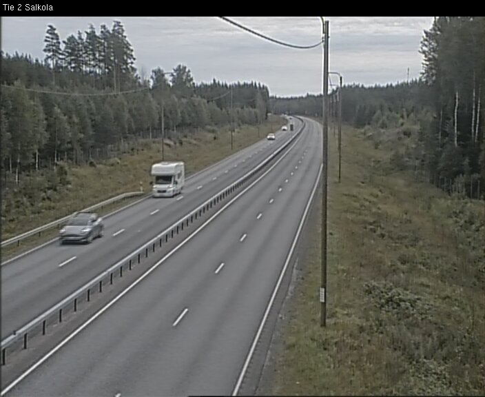 Weather Camera Image Väg 2 Lojo, Salkola, Lohja, Uusimaa