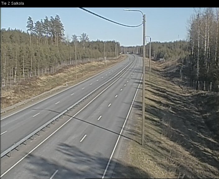 Weather Camera Image Road 2 Lohja, Salkola, Lohja, Uusimaa
