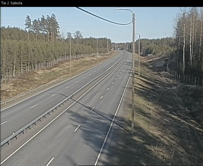 Weather Camera Image Road 2 Lohja, Salkola, Lohja, Uusimaa