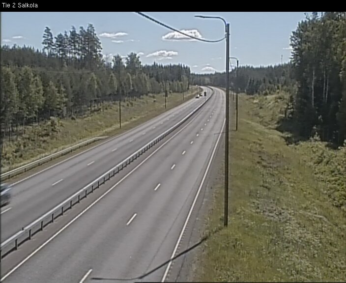 Weather Camera Image Väg 2 Lojo, Salkola, Lohja, Uusimaa