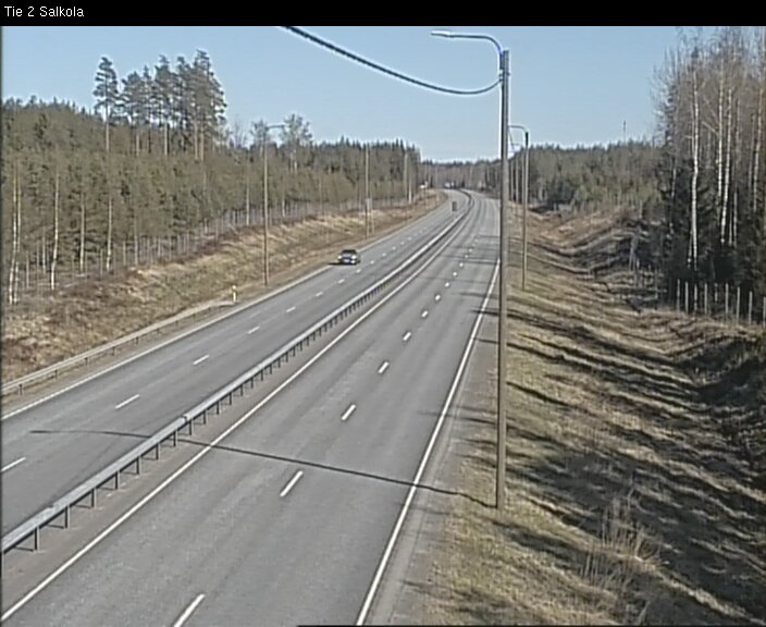 Weather Camera Image Road 2 Lohja, Salkola, Lohja, Uusimaa