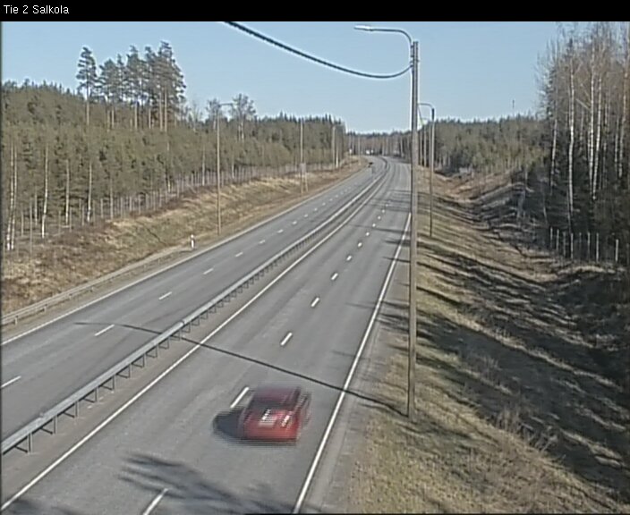 Weather Camera Image Road 2 Lohja, Salkola, Lohja, Uusimaa