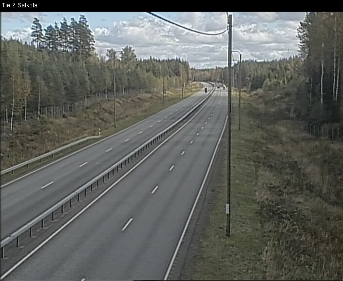 Weather Camera Image Väg 2 Lojo, Salkola, Lohja, Uusimaa