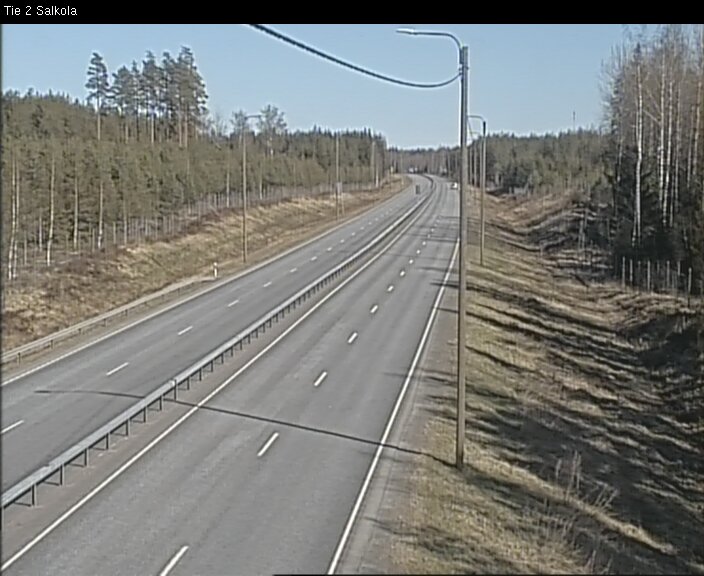 Weather Camera Image Road 2 Lohja, Salkola, Lohja, Uusimaa