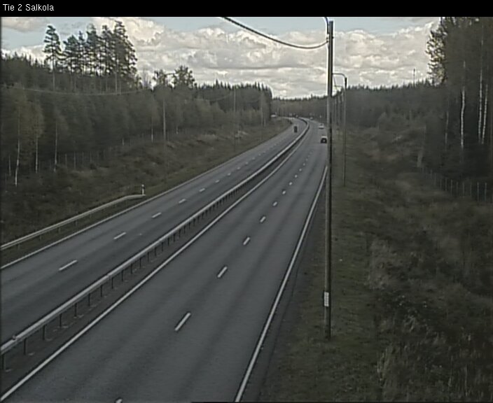 Weather Camera Image Väg 2 Lojo, Salkola, Lohja, Uusimaa