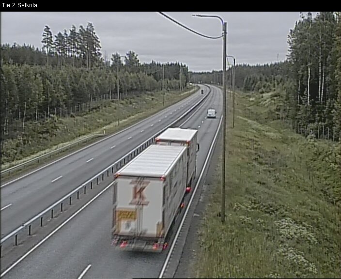 Weather Camera Image Road 2 Lohja, Salkola, Lohja, Uusimaa