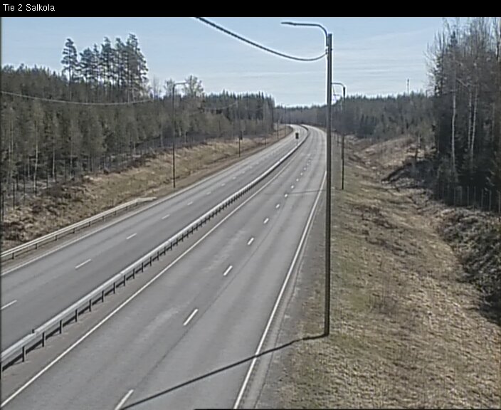 Weather Camera Image Road 2 Lohja, Salkola, Lohja, Uusimaa