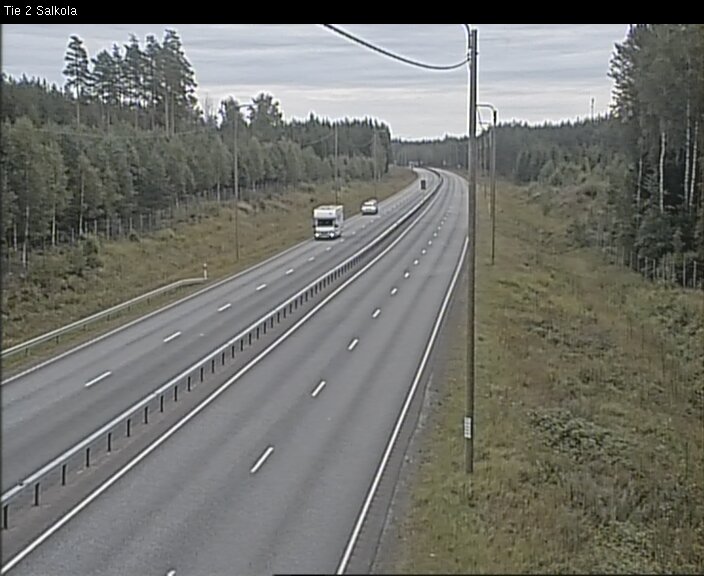 Weather Camera Image Väg 2 Lojo, Salkola, Lohja, Uusimaa