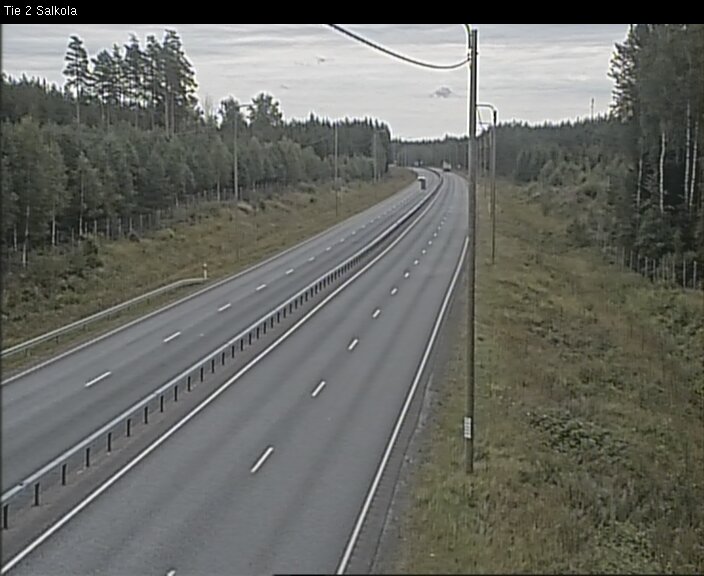 Weather Camera Image Väg 2 Lojo, Salkola, Lohja, Uusimaa