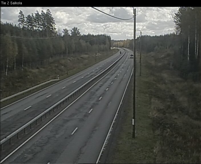 Weather Camera Image Väg 2 Lojo, Salkola, Lohja, Uusimaa