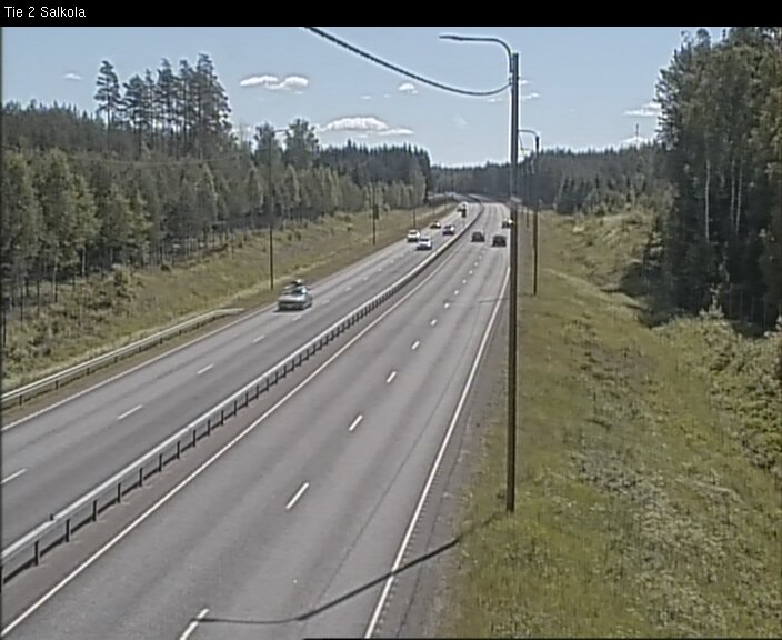 Weather Camera Image Väg 2 Lojo, Salkola, Lohja, Uusimaa