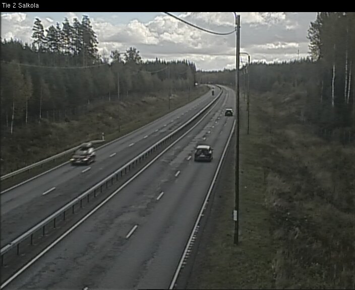 Weather Camera Image Väg 2 Lojo, Salkola, Lohja, Uusimaa