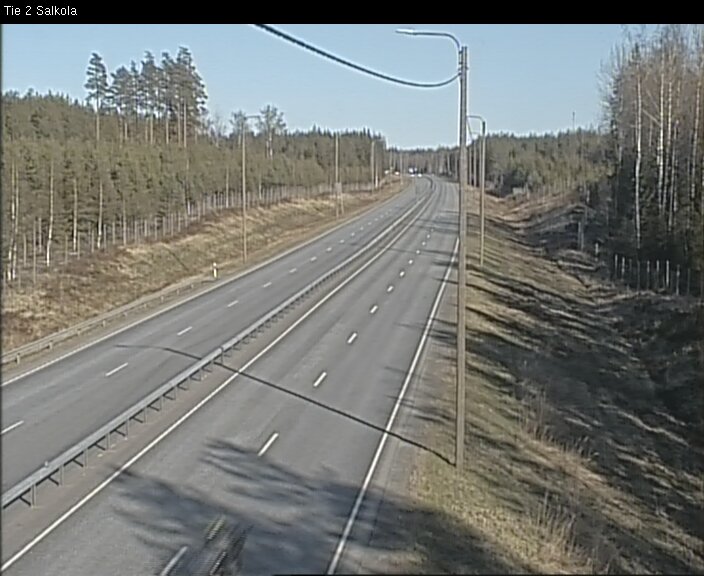 Weather Camera Image Road 2 Lohja, Salkola, Lohja, Uusimaa